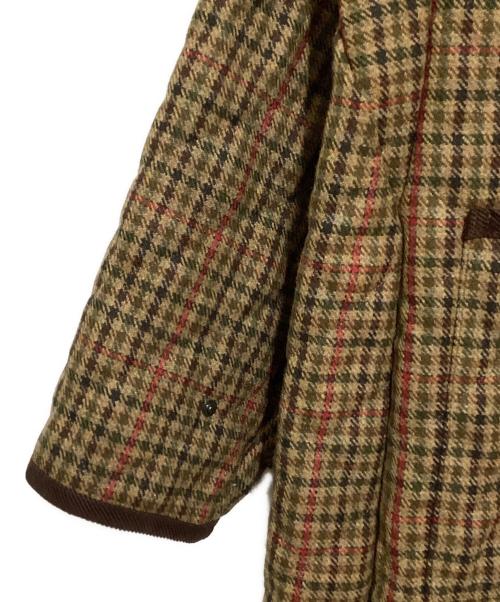 LAVENHAM（ラベンハム）LAVENHAM (ラベンハム) Product Twelve (プロダクトトゥエルブ) EDIFICE (エディフィス) EDIFICE 30th QUILT COAT(Gunclub) ブラウン サイズ:Lの古着・服飾アイテム