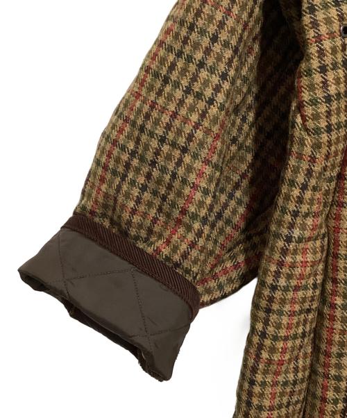 LAVENHAM（ラベンハム）LAVENHAM (ラベンハム) Product Twelve (プロダクトトゥエルブ) EDIFICE (エディフィス) EDIFICE 30th QUILT COAT(Gunclub) ブラウン サイズ:Lの古着・服飾アイテム