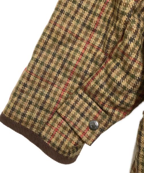 LAVENHAM（ラベンハム）LAVENHAM (ラベンハム) Product Twelve (プロダクトトゥエルブ) EDIFICE (エディフィス) EDIFICE 30th QUILT COAT(Gunclub) ブラウン サイズ:Lの古着・服飾アイテム