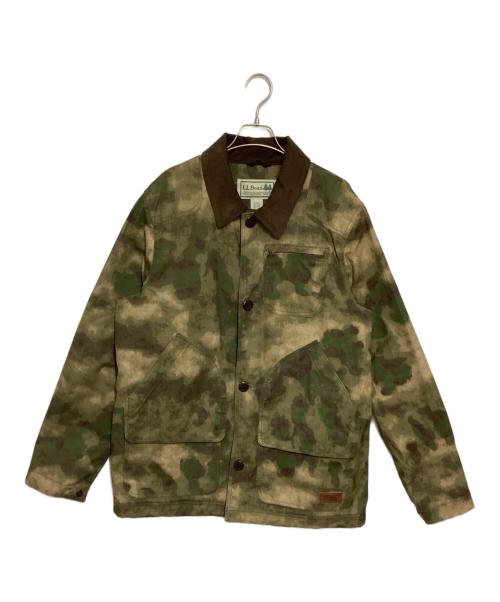 L.L.Bean（エルエルビーン）L.L.Bean (エルエルビーン) Coastal Dune Camo 1924 FIELD COAT オリーブ×カーキ サイズ:Lの古着・服飾アイテム