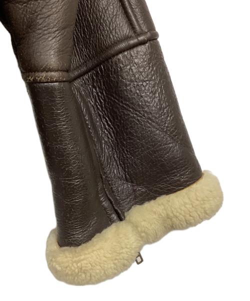 MADD（マッド）MADD (マッド) B-9 フライトジャケット ブラウン×ベージュ サイズ:Lの古着・服飾アイテム