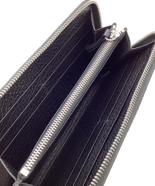 Maison Margiela（メゾンマルジェラ）Maison Margiela (メゾンマルジェラ) 4ステッチ ジップアラウンドウォレット/長財布 ブラックの古着・服飾アイテム