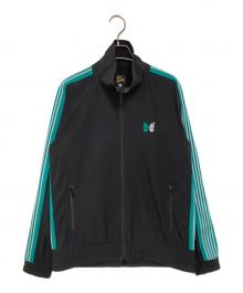 Needles×B'2nd（ニードルズ×ビーセカンド）の古着「別注 Track Jacket poly ripstop」｜ブラック×グリーン