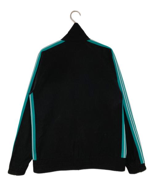 Needles（ニードルズ）Needles (ニードルズ) B'2nd (ビーセカンド) 別注 Track Jacket poly ripstop ブラック×グリーン サイズ:Mの古着・服飾アイテム