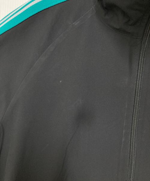 Needles（ニードルズ）Needles (ニードルズ) B'2nd (ビーセカンド) 別注 Track Jacket poly ripstop ブラック×グリーン サイズ:Mの古着・服飾アイテム