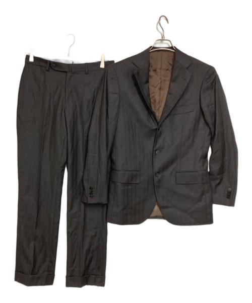 Sartoria Ring（サルトリアリング）Sartoria Ring (サルトリアリング) ウールセットアップスーツ グレー サイズ:46-8Dropの古着・服飾アイテム