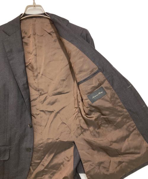 Sartoria Ring（サルトリアリング）Sartoria Ring (サルトリアリング) ウールセットアップスーツ グレー サイズ:46-8Dropの古着・服飾アイテム