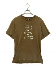 stussy（ステューシー）の古着「ビルディングプリントTシャツ」｜ブラウン