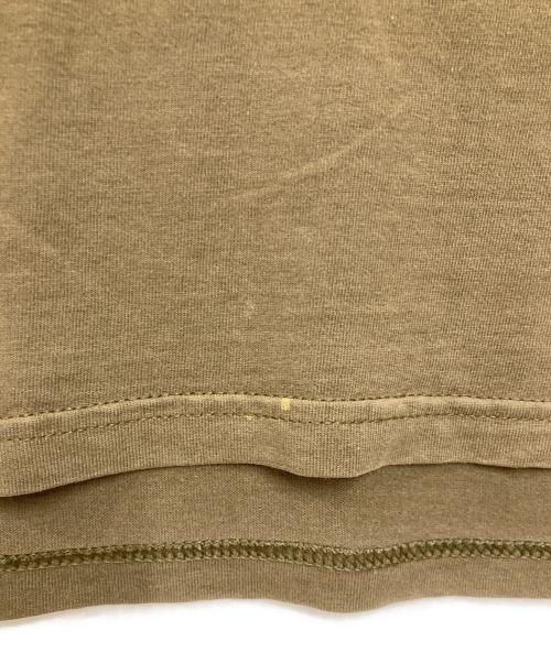 stussy（ステューシー）stussy (ステューシー) ビルディングプリントTシャツ ブラウン サイズ:Ｌの古着・服飾アイテム