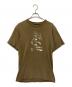 stussy（ステューシー）の古着「ビルディングプリントTシャツ」｜ブラウン