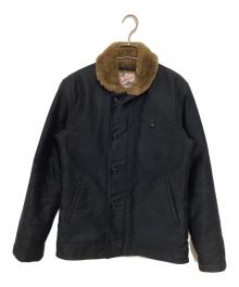 LEE×nano・universe（リー×ナノ・ユニバース）の古着「別注N-1 デッキジャケット」｜ネイビー