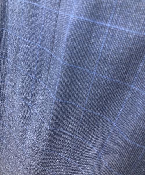 BROOKS BROTHERS（ブルックスブラザーズ）BROOKS BROTHERS (ブルックスブラザーズ) チェック柄テーラードジャケット ブルー サイズ:42の古着・服飾アイテム