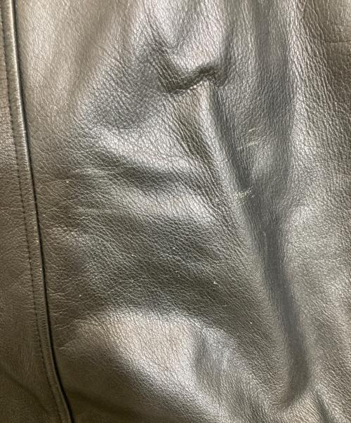 CHEVIGNON（シェビニオン）CHEVIGNON (シェビニオン) レザージャケット ブラック サイズ:不明の古着・服飾アイテム