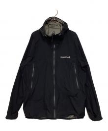 mont-bell（モンベル）の古着「レイントレッカー ジャケット」｜ブラック