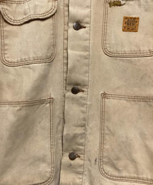 BIG BEN（ビックベン）BIG BEN (ビックベン) 80’S 裏ブランケットカバーオール ベージュ サイズ:44の古着・服飾アイテム
