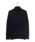 1piu1uguale3 (ウノピュウノウグァーレトレ) タートルネックニット ブラック サイズ:4：6000円