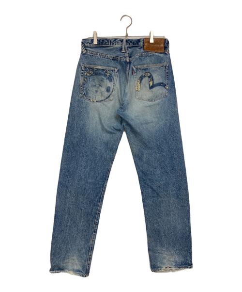 EVISU（エヴィス）EVISU (エヴィス) デニムパンツ インディゴ サイズ:32の古着・服飾アイテム