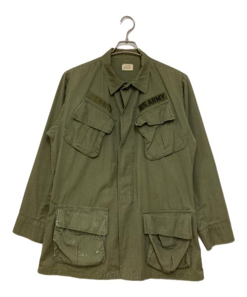 US ARMY（ユーエスアーミー）US ARMY (ユーエスアーミー) ジャングルファティーグジャケット カーキ サイズ:small regularの古着・服飾アイテム
