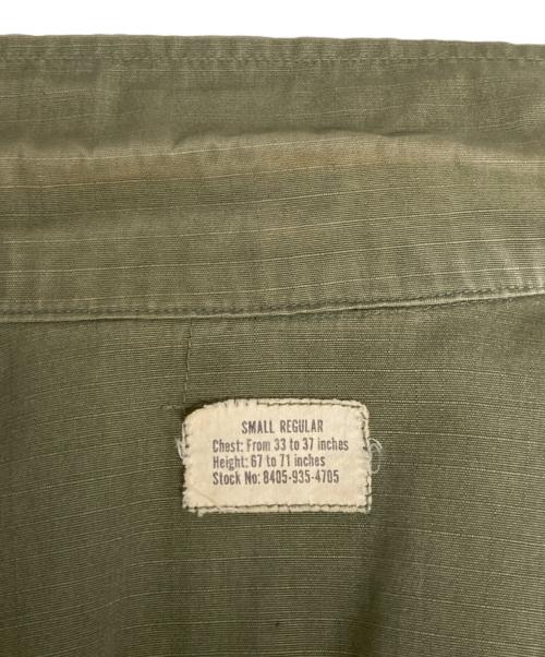 US ARMY（ユーエスアーミー）US ARMY (ユーエスアーミー) ジャングルファティーグジャケット カーキ サイズ:small regularの古着・服飾アイテム