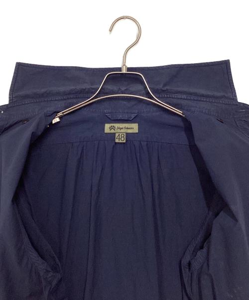 NIGEL CABOURN（ナイジェルケーボン）NIGEL CABOURN (ナイジェルケーボン) BRITISH OFFICERS SHIRT ネイビー サイズ:48の古着・服飾アイテム
