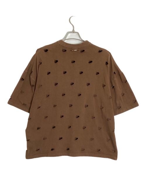 NIKE（ナイキ）NIKE (ナイキ) JACQUEMUS (ジャックムス) Nrg He S/S Tee/エナジー エイチイー ショートスリーブ ティー ブラウン サイズ:Mの古着・服飾アイテム