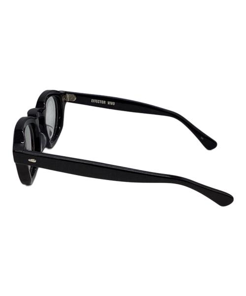 EFFECTOR（エフェクター）EFFECTOR (エフェクター) 眼鏡/メガネ/アイウェア ブラックの古着・服飾アイテム