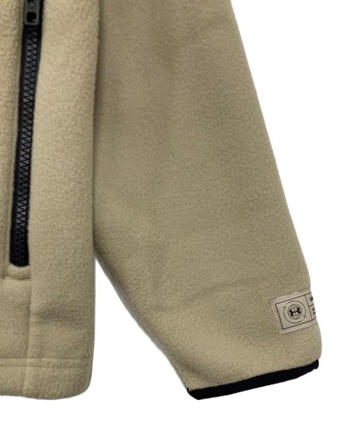 UNDER ARMOUR（アンダーアーマー）UNDER ARMOUR (アンダーアーマー) フリースジャケット ブラック×ベージュ サイズ:Ｌの古着・服飾アイテム