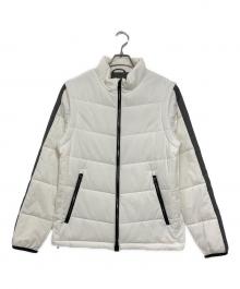 BLACK LABEL CRESTBRIDGE（ブラックレーベル クレストブリッジ）の古着「袖着脱可能中綿ジャケット/Detachable sleeve padded jacket」｜ホワイト