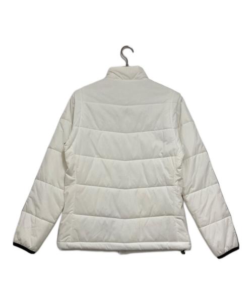 BLACK LABEL CRESTBRIDGE（ブラックレーベル クレストブリッジ）BLACK LABEL CRESTBRIDGE (ブラックレーベル クレストブリッジ) 袖着脱可能中綿ジャケット/Detachable sleeve padded jacket ホワイト サイズ:Ｌの古着・服飾アイテム