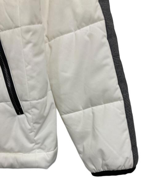 BLACK LABEL CRESTBRIDGE（ブラックレーベル クレストブリッジ）BLACK LABEL CRESTBRIDGE (ブラックレーベル クレストブリッジ) 袖着脱可能中綿ジャケット/Detachable sleeve padded jacket ホワイト サイズ:Ｌの古着・服飾アイテム