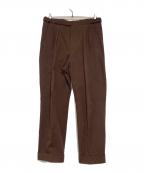 BRITISH MADEブリティッシュメイド）の古着「オフィサーパンツ」｜ブラウン