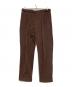 BRITISH MADE（ブリティッシュメイド）の古着「オフィサーパンツ」｜ブラウン