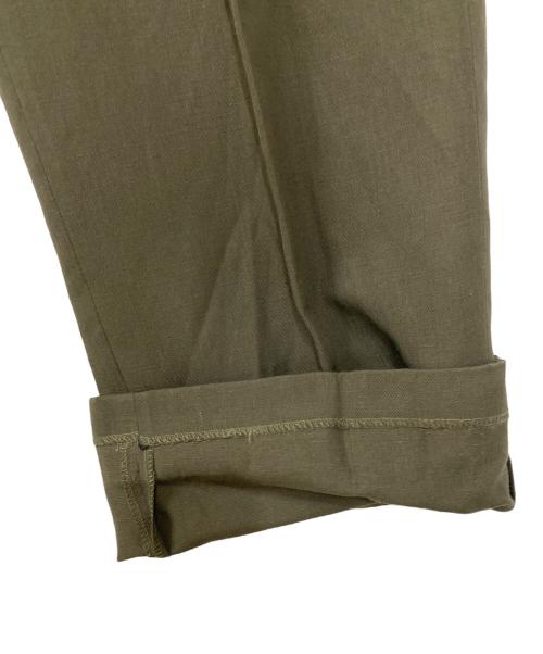 BRITISH MADE（ブリティッシュメイド）BRITISH MADE (ブリティッシュメイド) オフィサーパンツ オリーブ サイズ:Mの古着・服飾アイテム