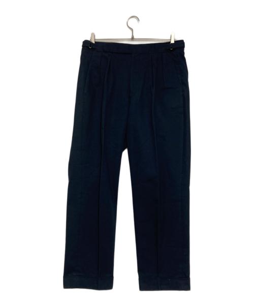 BRITISH MADE（ブリティッシュメイド）BRITISH MADE (ブリティッシュメイド) オフィサーパンツ ネイビー サイズ:Ｍの古着・服飾アイテム