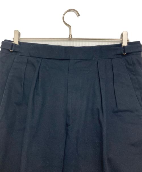 BRITISH MADE（ブリティッシュメイド）BRITISH MADE (ブリティッシュメイド) オフィサーパンツ ネイビー サイズ:Ｍの古着・服飾アイテム
