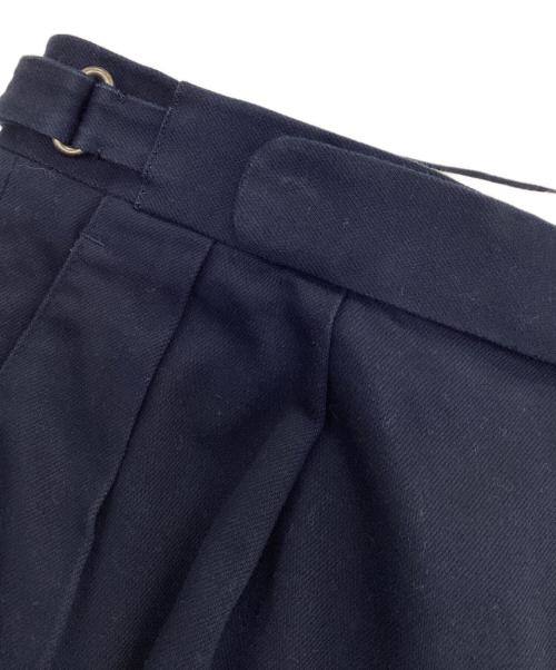 BRITISH MADE（ブリティッシュメイド）BRITISH MADE (ブリティッシュメイド) オフィサーパンツ ネイビー サイズ:Ｍの古着・服飾アイテム