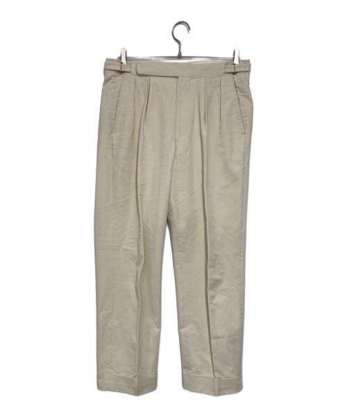 BRITISH MADE（ブリティッシュメイド）BRITISH MADE (ブリティッシュメイド) オフィサーパンツ アイボリー サイズ:Ｍの古着・服飾アイテム