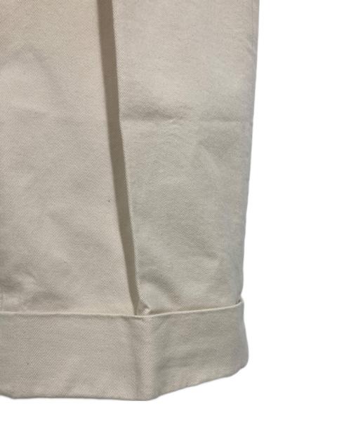 BRITISH MADE（ブリティッシュメイド）BRITISH MADE (ブリティッシュメイド) オフィサーパンツ アイボリー サイズ:Ｍの古着・服飾アイテム