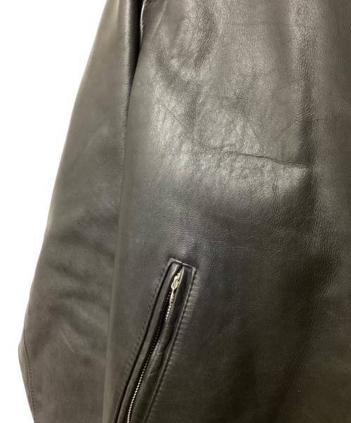 Schott（ショット）Schott (ショット) ボアライナー付シングルライダースジャケット ブラック サイズ:42の古着・服飾アイテム