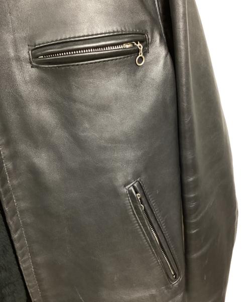 Schott（ショット）Schott (ショット) ボアライナー付シングルライダースジャケット ブラック サイズ:42の古着・服飾アイテム