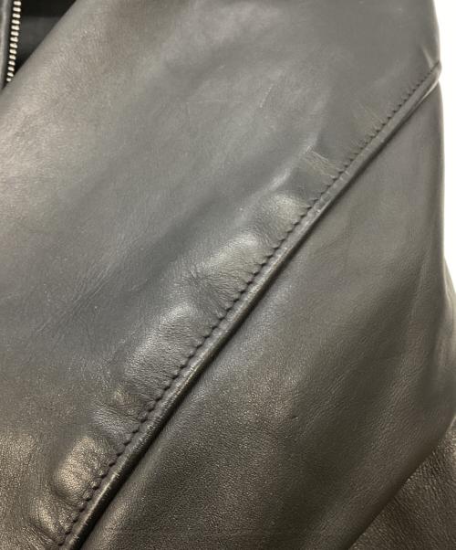 Schott（ショット）Schott (ショット) ボアライナー付シングルライダースジャケット ブラック サイズ:42の古着・服飾アイテム