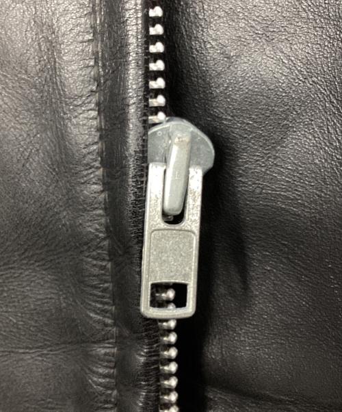 Schott（ショット）Schott (ショット) ボアライナー付シングルライダースジャケット ブラック サイズ:42の古着・服飾アイテム