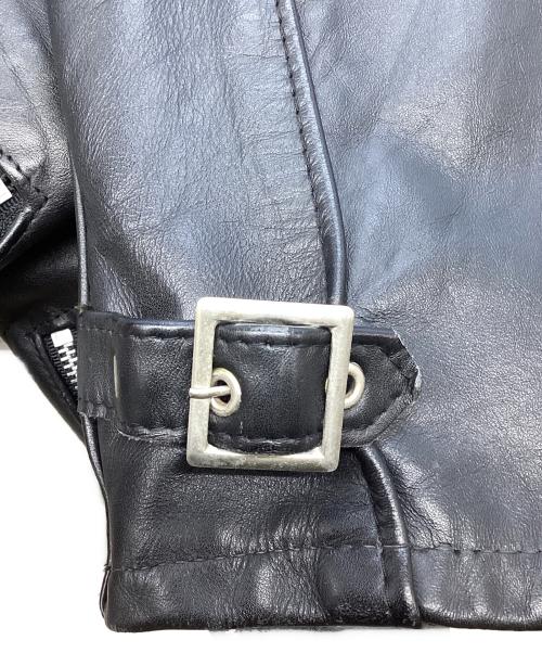 Schott（ショット）Schott (ショット) ボアライナー付シングルライダースジャケット ブラック サイズ:42の古着・服飾アイテム