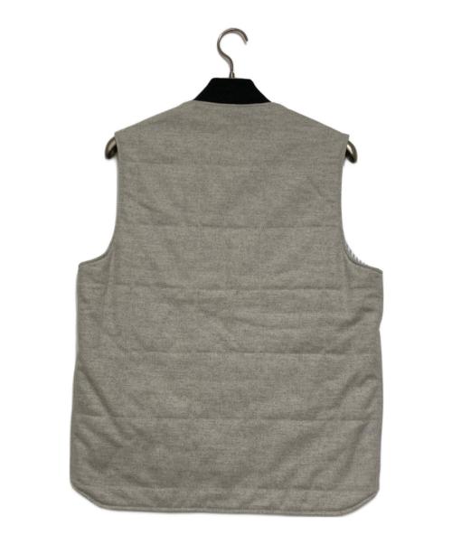 maison kitsune（メゾンキツネ）maison kitsune (メゾンキツネ) ベスト グレー サイズ:Ｓの古着・服飾アイテム