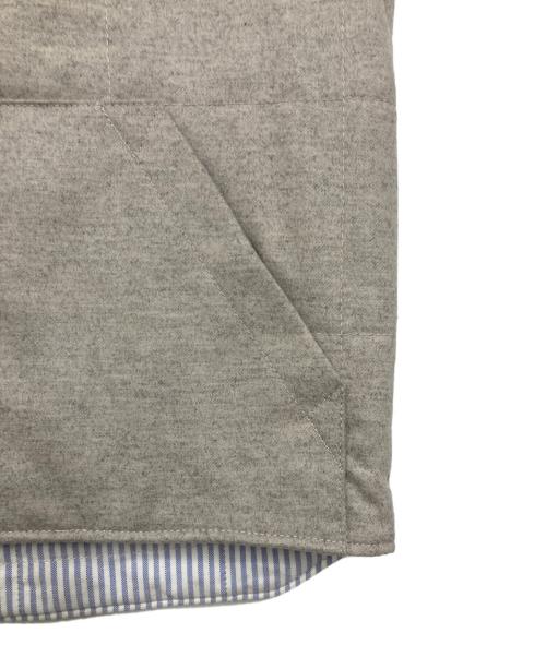 maison kitsune（メゾンキツネ）maison kitsune (メゾンキツネ) ベスト グレー サイズ:Ｓの古着・服飾アイテム