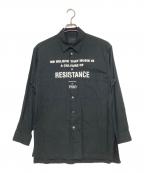 Wizzardウィザード）の古着「シャツ」｜ブラック