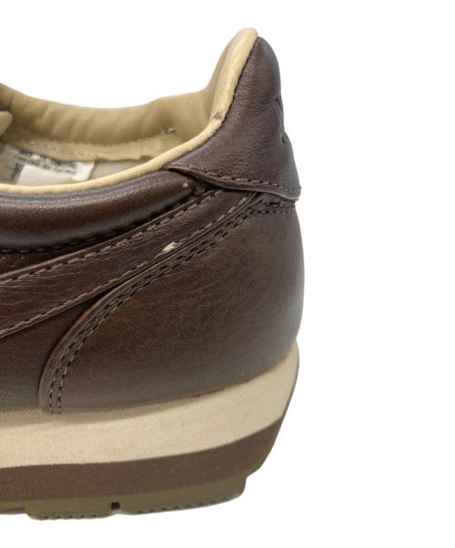 NIKE（ナイキ）NIKE (ナイキ) レザーローカットスニーカー ブラウン サイズ:US9.5の古着・服飾アイテム