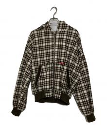 scuffers（スカッファー）の古着「Scuff Brown Checks Zipper」｜ブラウン