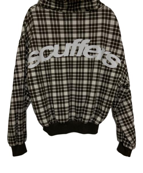 scuffers（スカッファー）scuffers (スカッファー) Scuff Brown Checks Zipper ブラウン サイズ:XSの古着・服飾アイテム