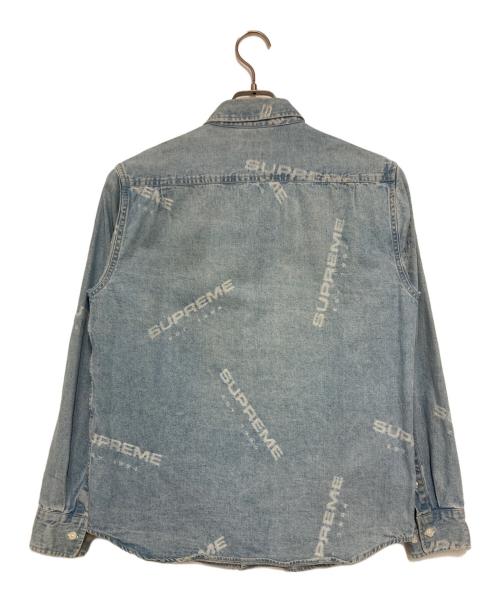 SUPREME（シュプリーム）SUPREME (シュプリーム) Jacquard Denim Shirt インディゴ サイズ:Sの古着・服飾アイテム